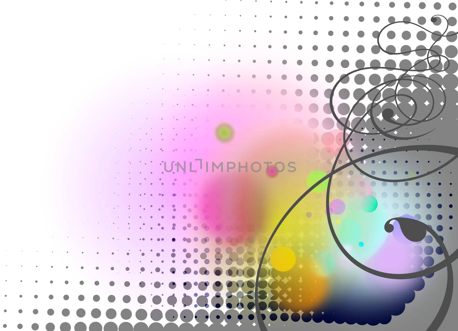 grid colors abstract ornament
