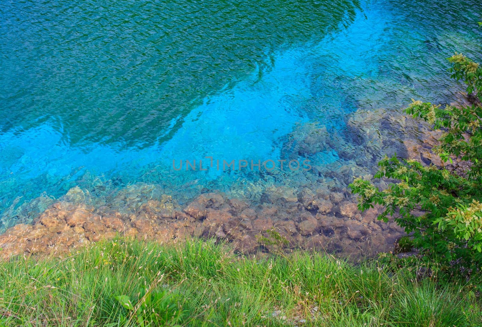 View of Cornino lake in Friuli Venezia Giulia, Italy