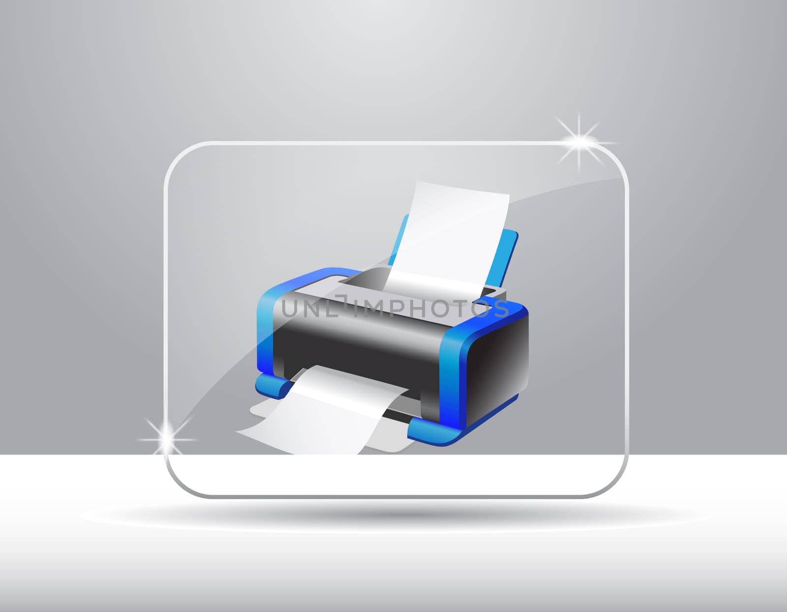 A Vector icon for computer or internet