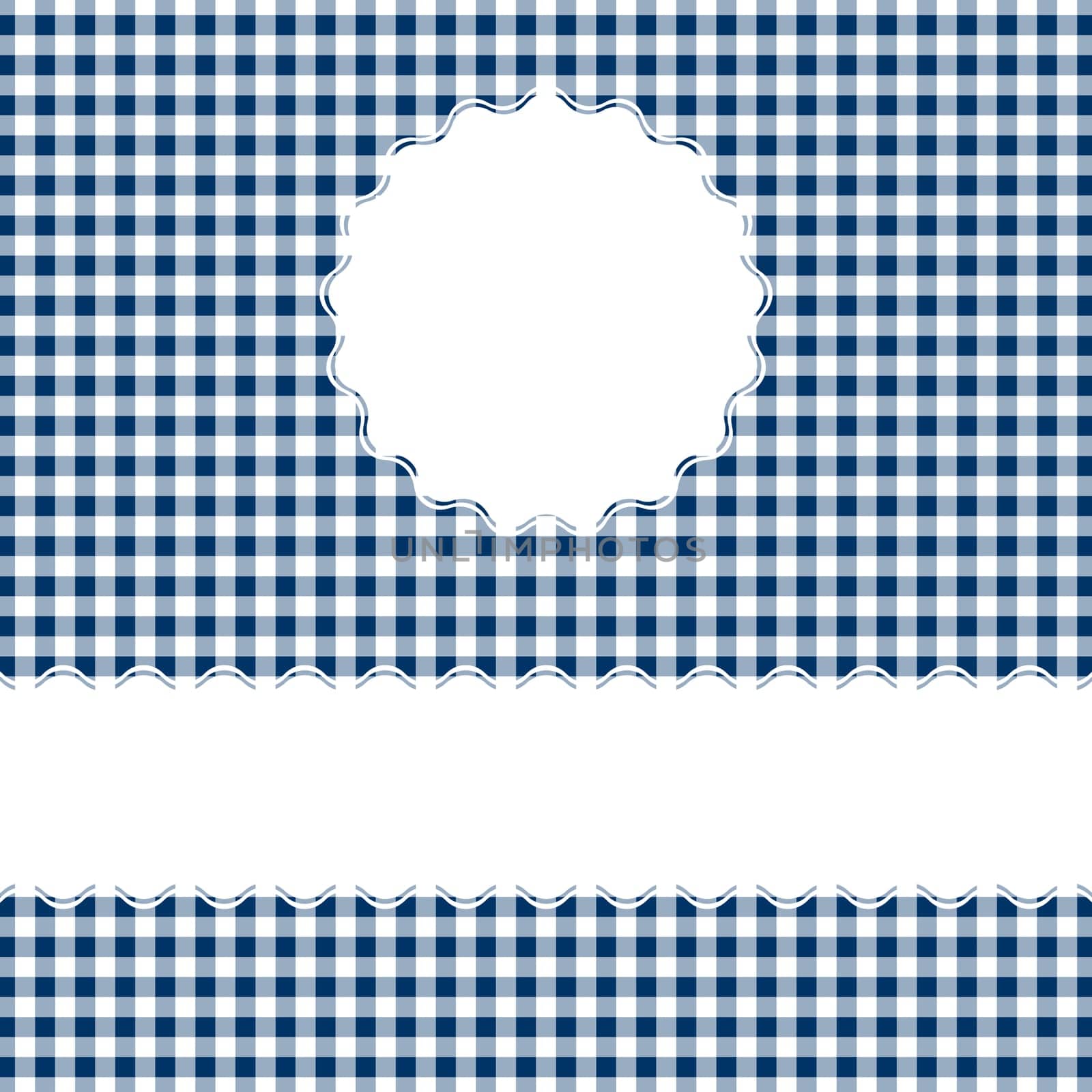 Check cover background with text space