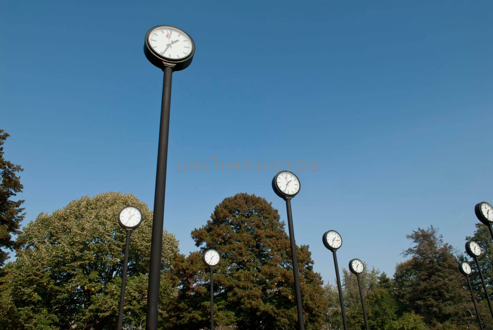 Clocks in the park