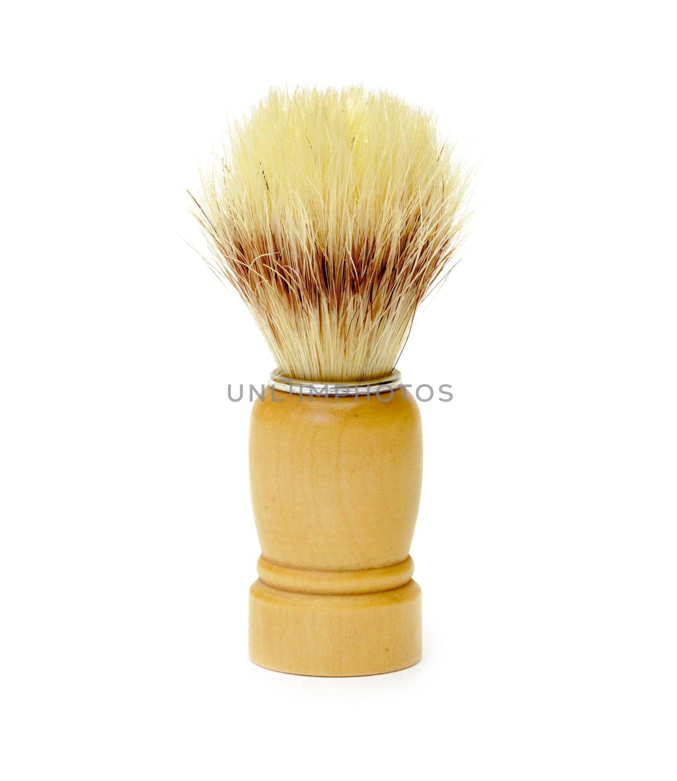 Shaving brush isolated on white