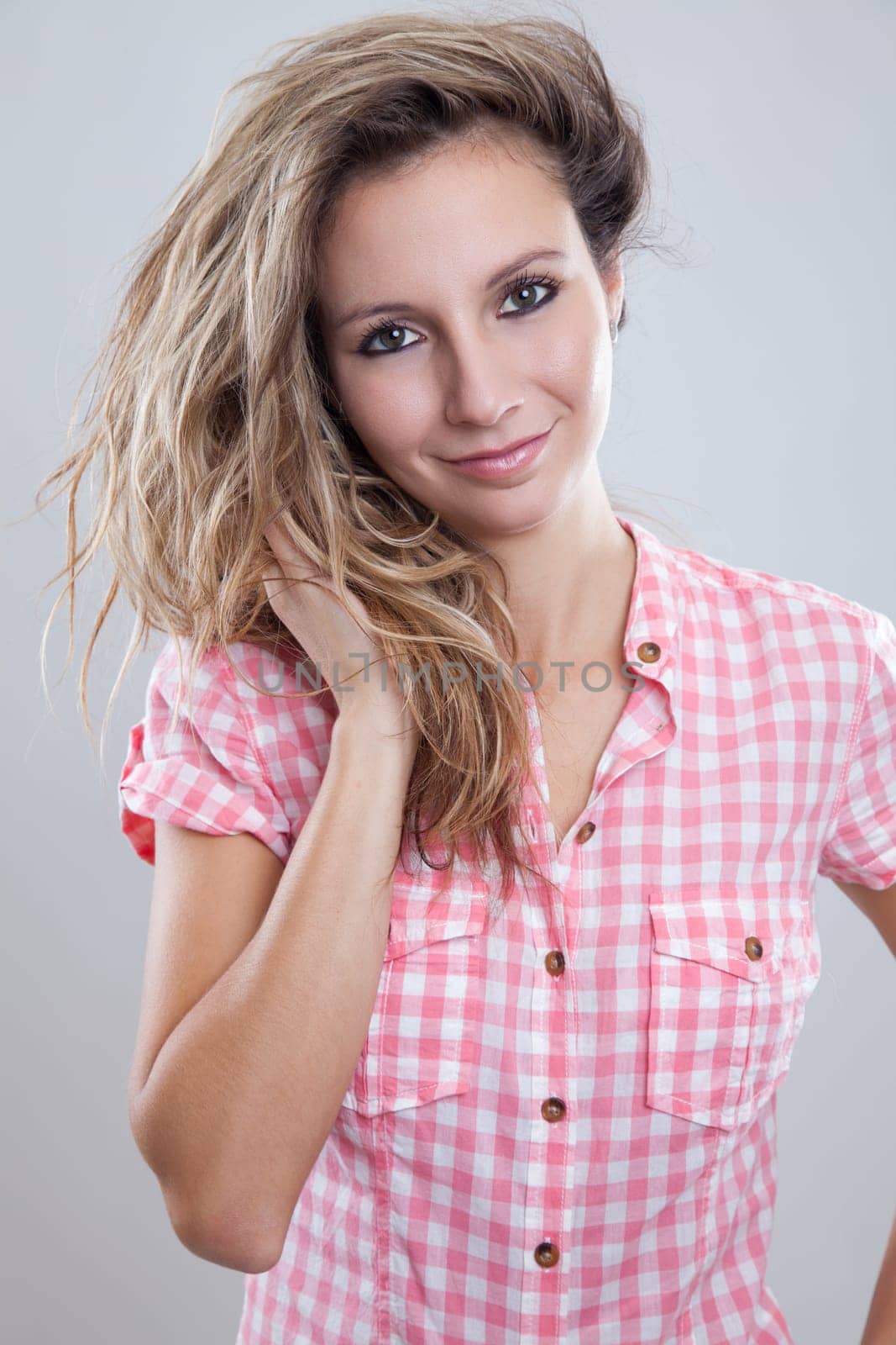 Good looking young woman