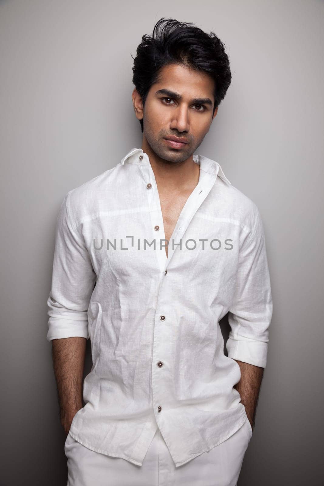 Portrait of an Indian man