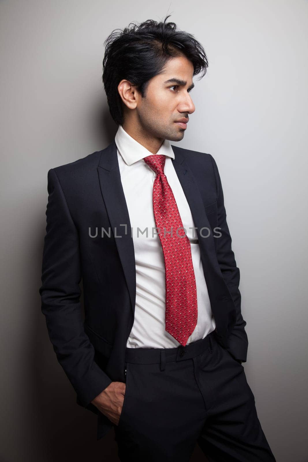 Successful Asian businessman