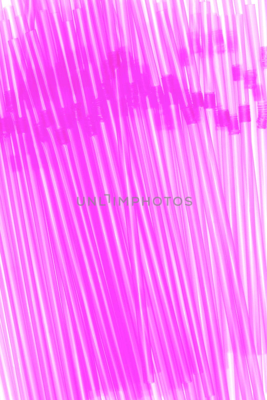 Drinking straws isloated against a white background