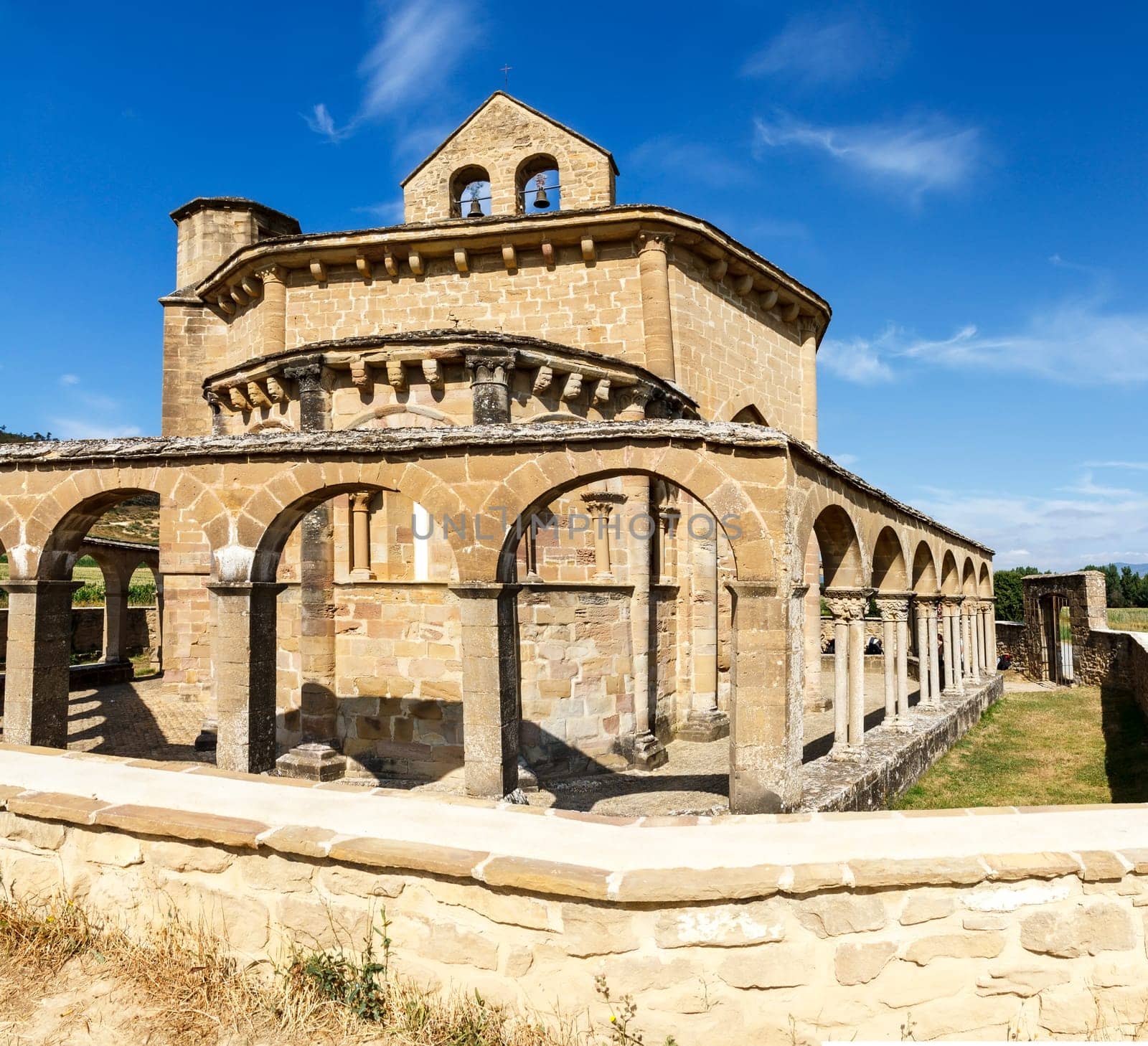 Ermita de Santa Maria de Eunate on the Road to Santiago de Compostela