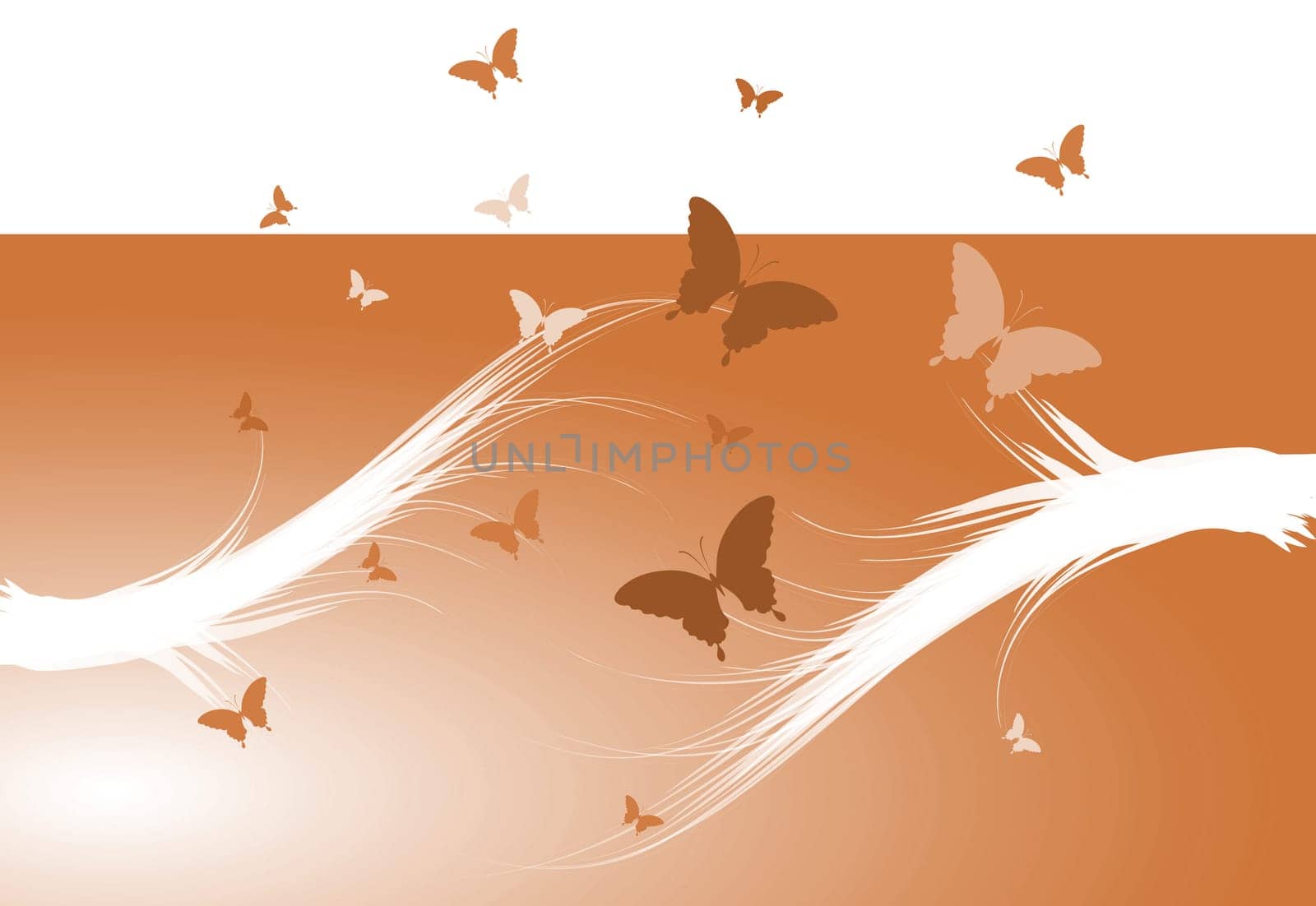 Abstract floral background