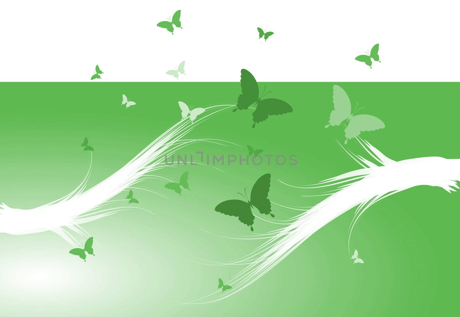 Abstract floral background