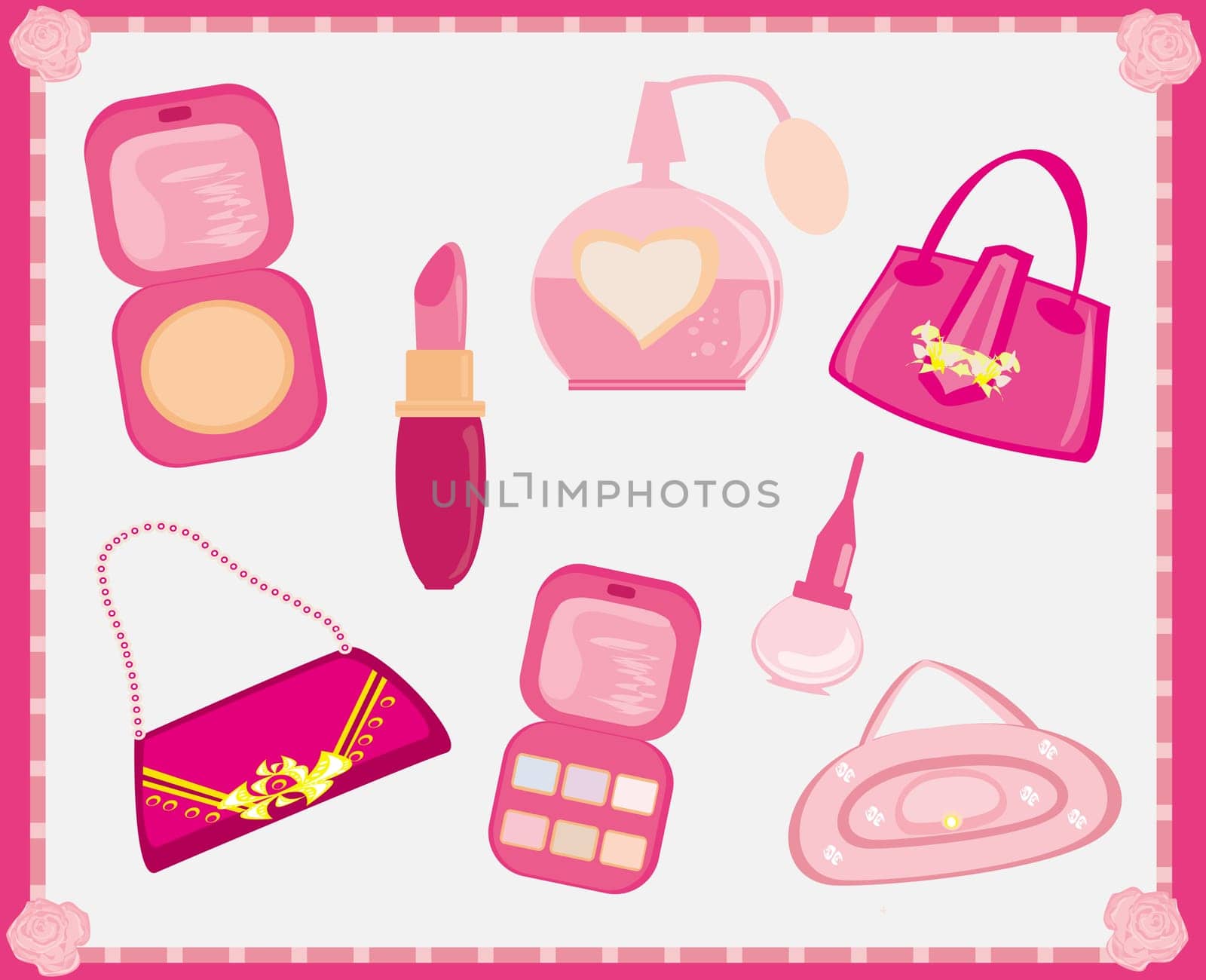Accessories fashion Vector Set