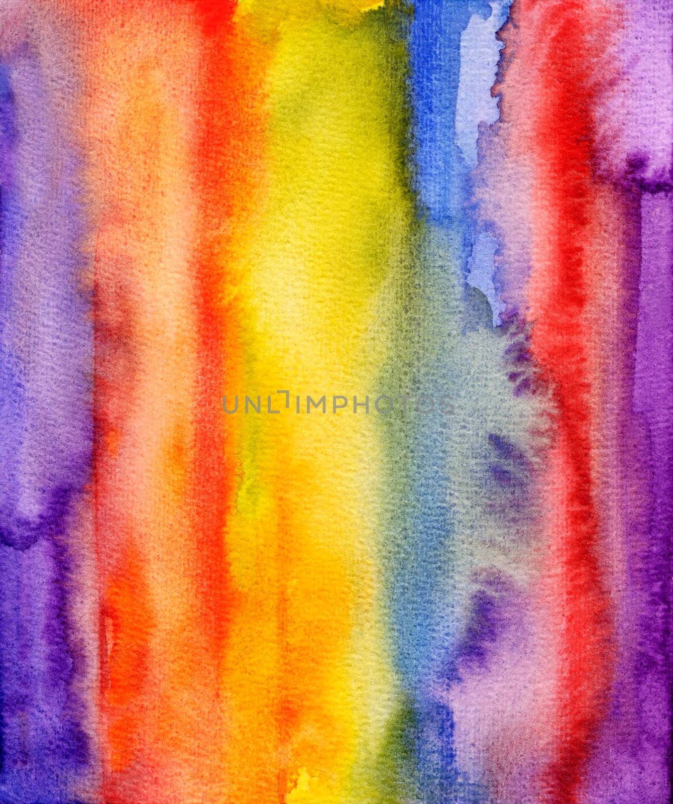 Watercolor Abstract Pattern Stripes