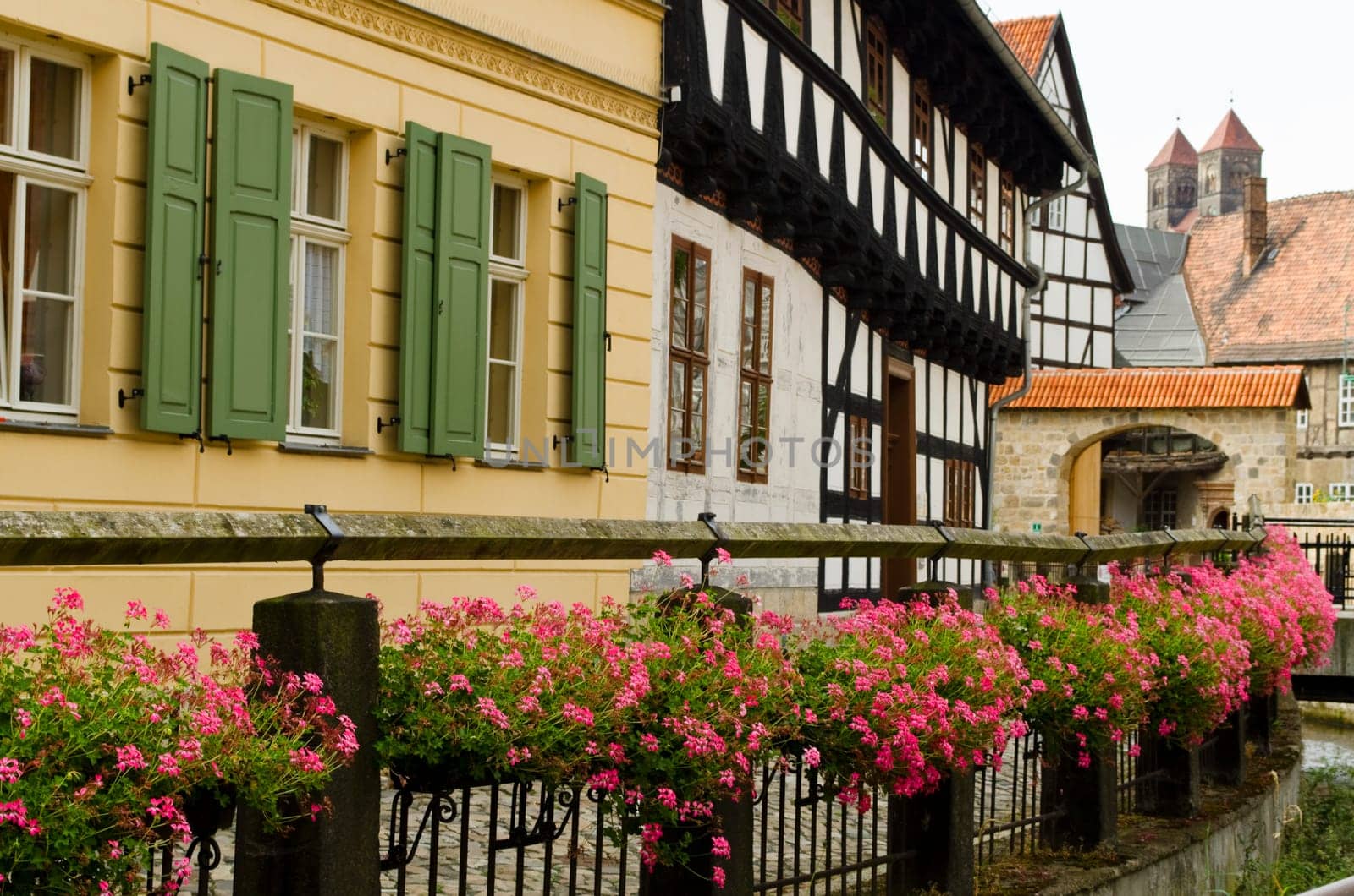 Old town in Quedlinburg (Harz,Germany)