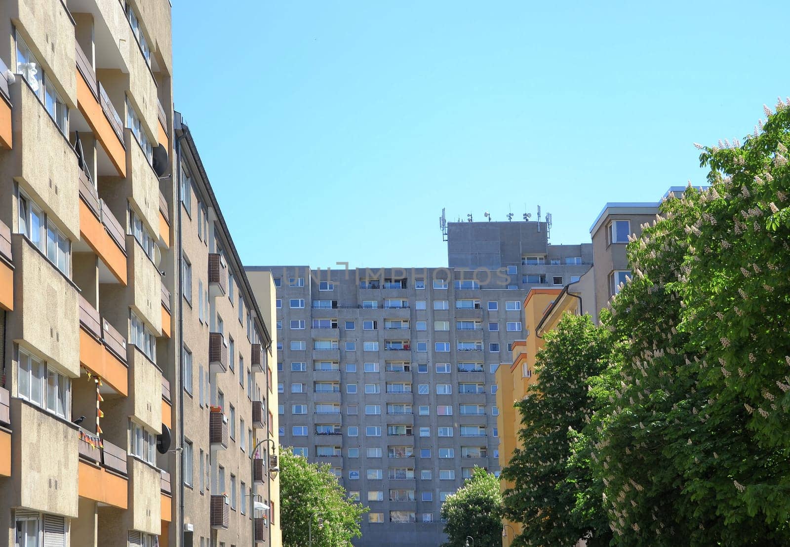 Residential area in Berlin