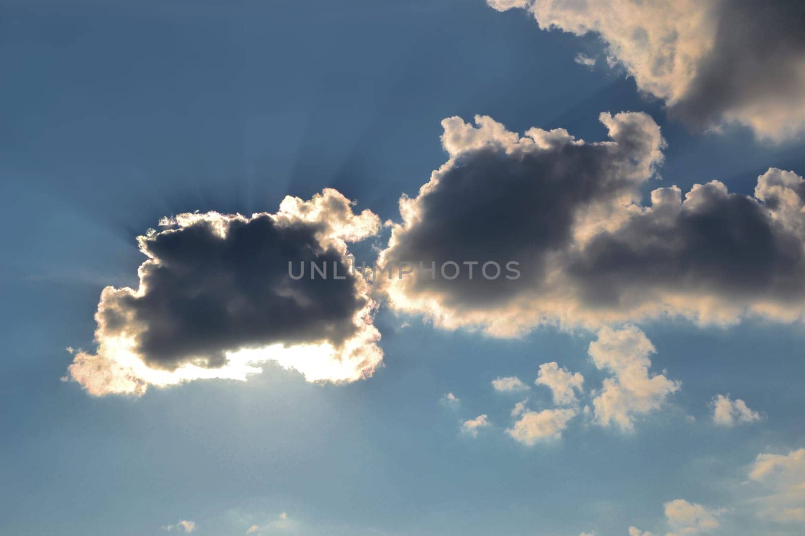 Cloud in the summer sky