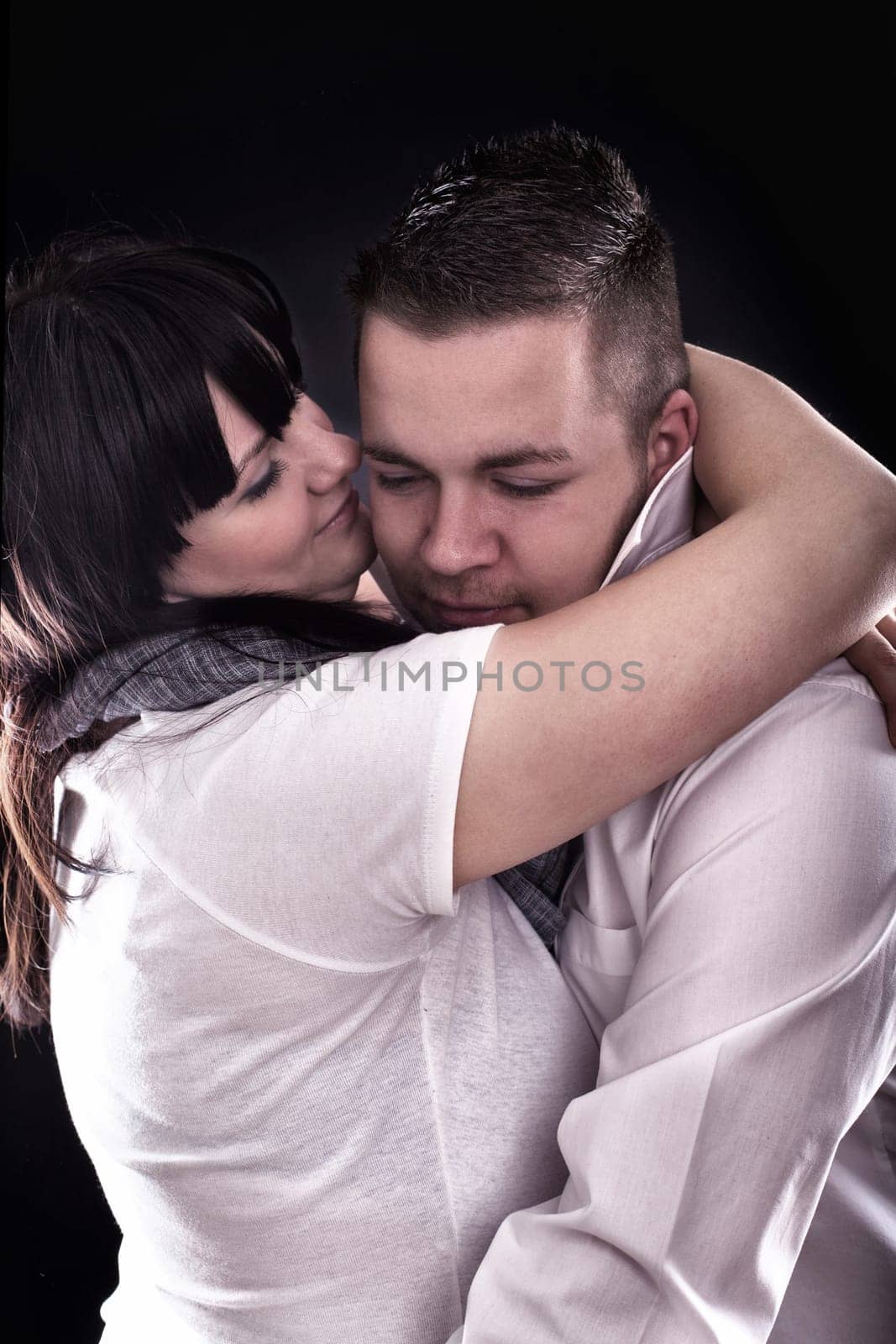 young couple in love