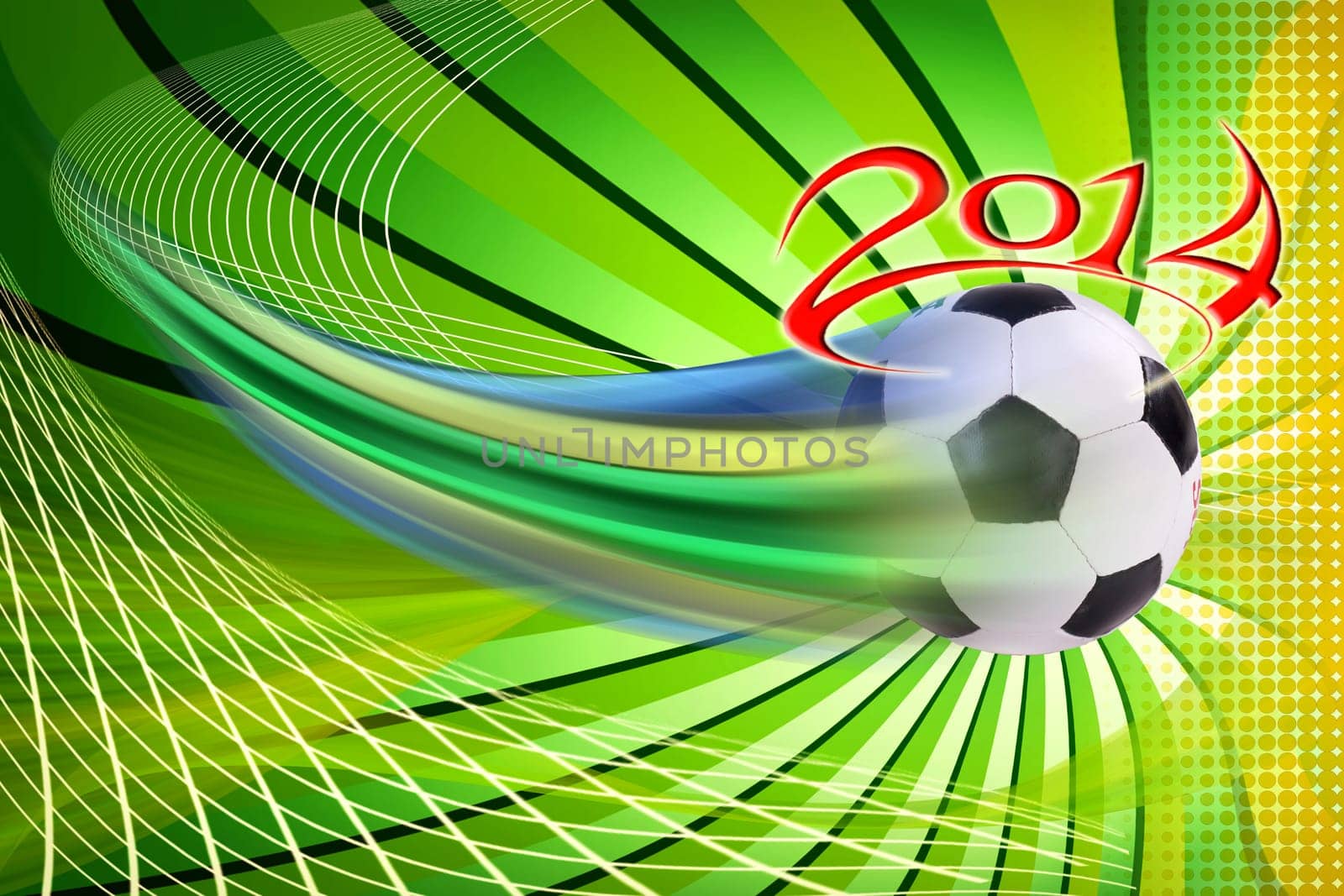 Football Background Brazil 2014