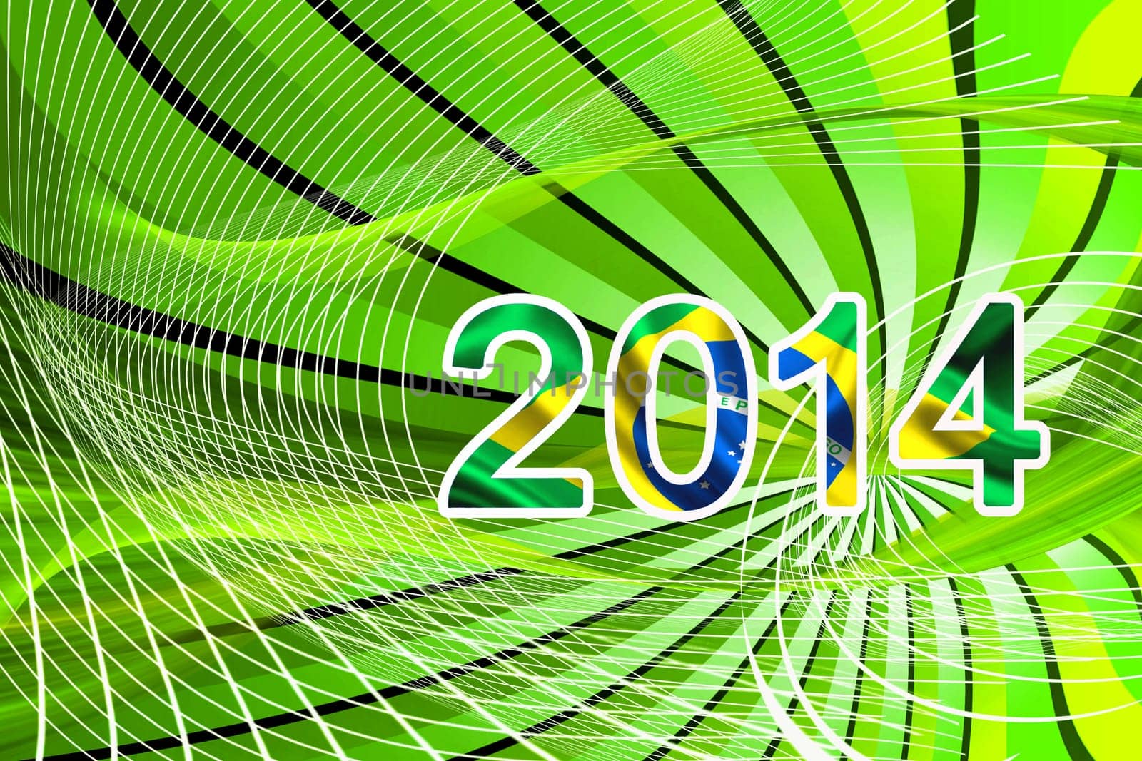 Football Background Brazil 2014