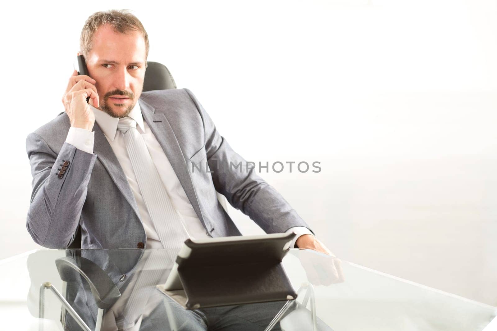 Businessman in the office