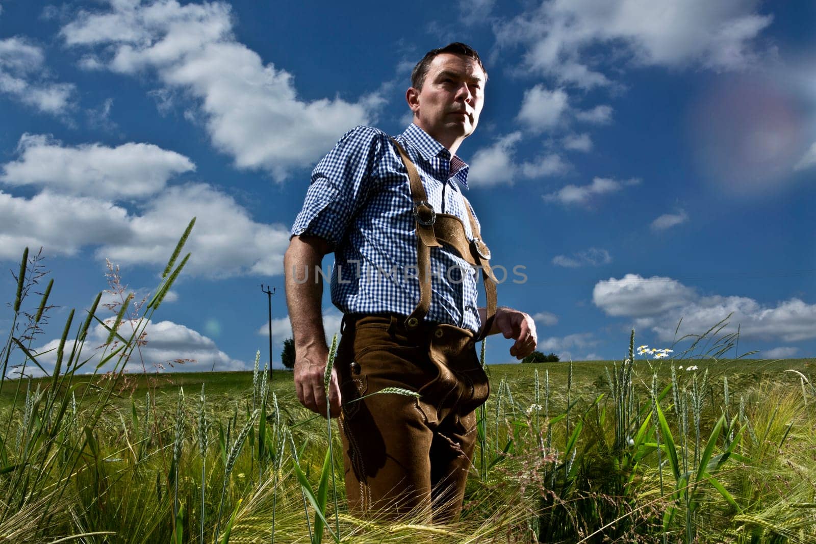 Farmer in the field