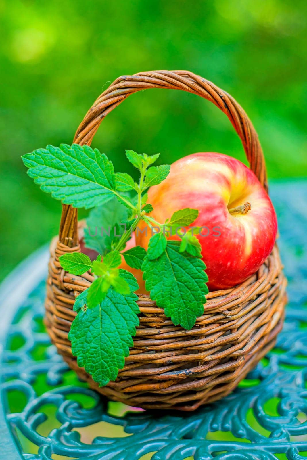 Apples in the basket