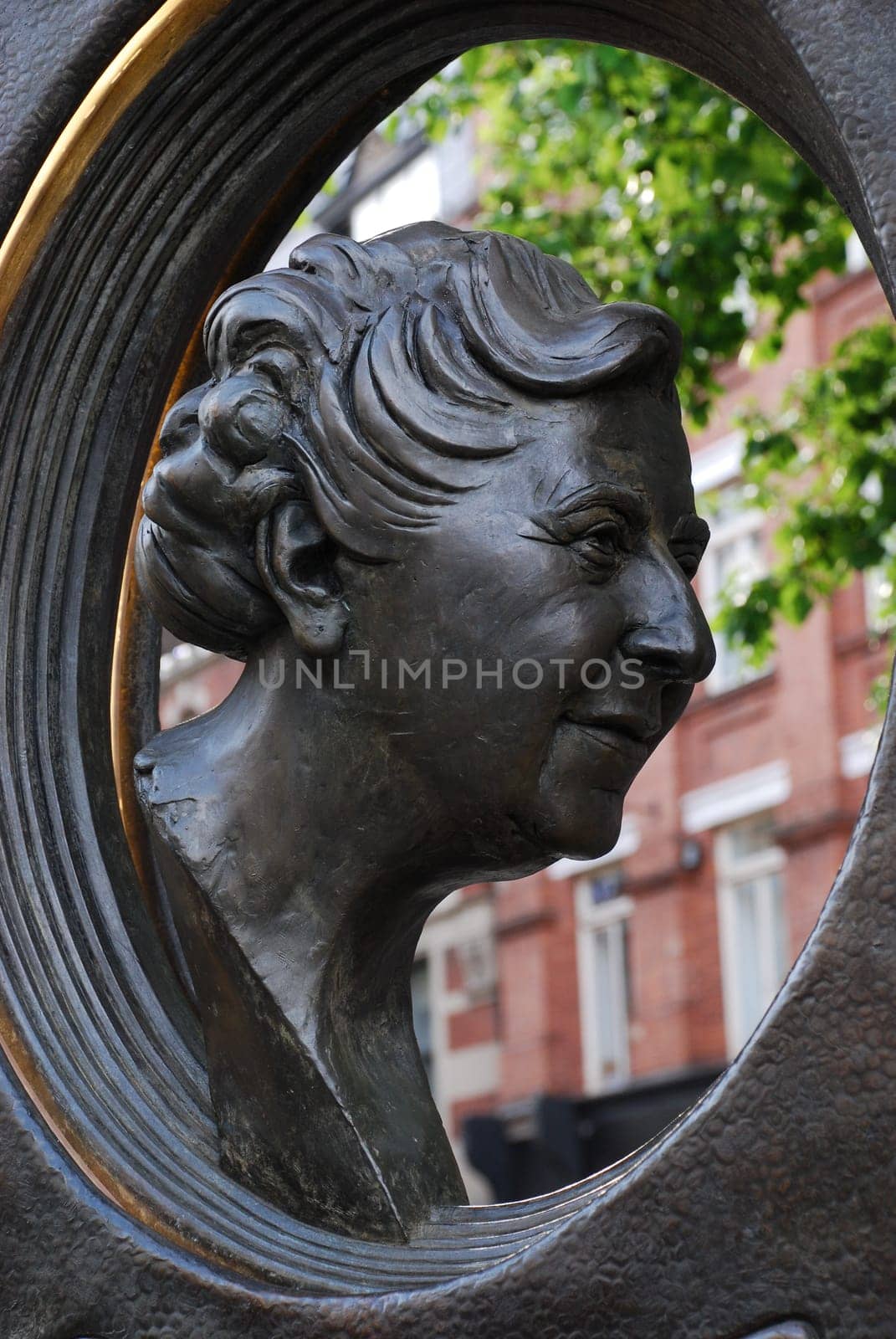 Agatha Christie Monument London Writer Crime Novel