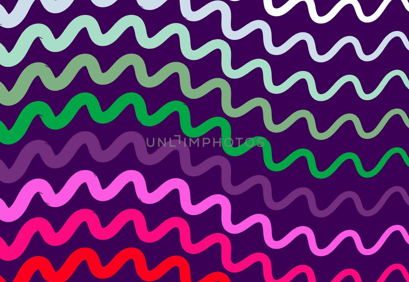 Monochrome Retro groovy psychedelic wavy background. illustration in the style of 1970