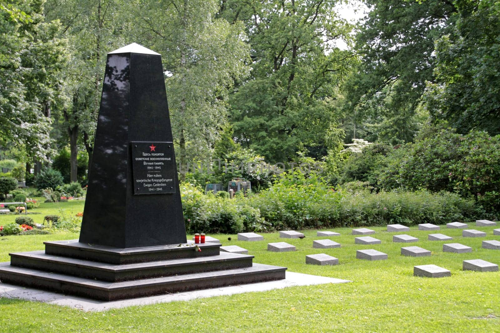 Memorial to fallen Russians in Lemgo