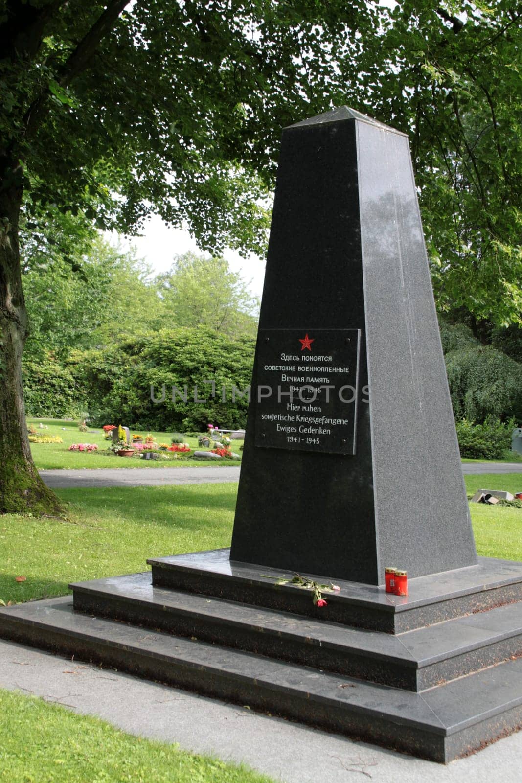 Memorial to fallen Russians in Lemgo