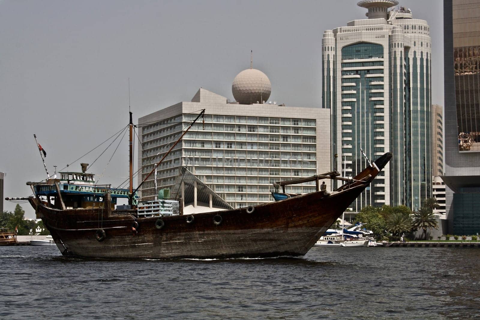 Middle East Downtown in United Arab Emirates