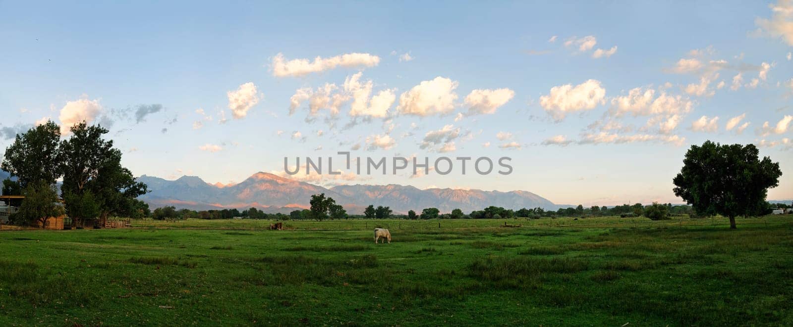 Sunrise in Owens Valley at the foot of Sierra Nevada,Owens Valley,Bishop,California,USA,North America