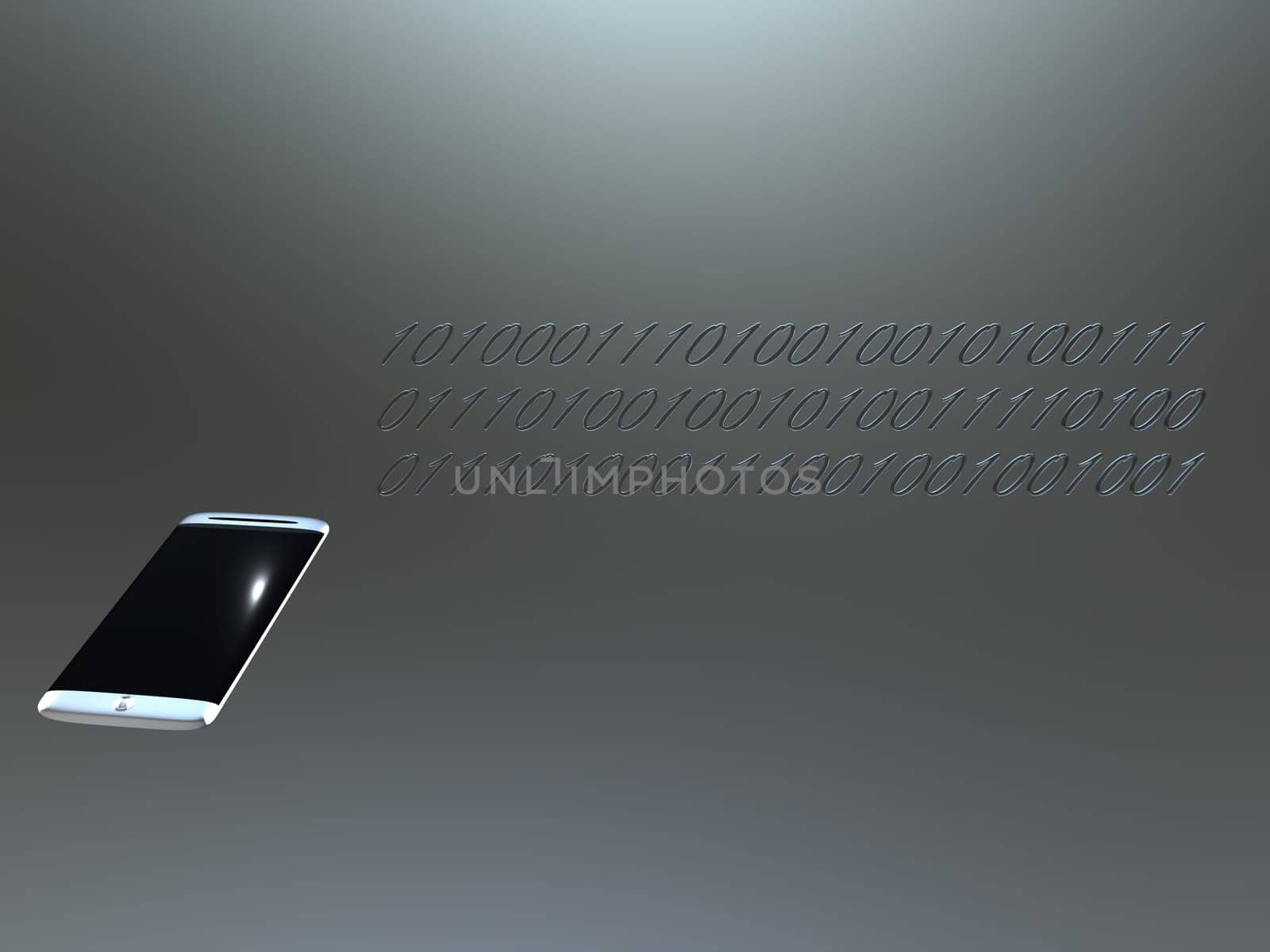Smartphone with serial digital number for adv or others purpose use