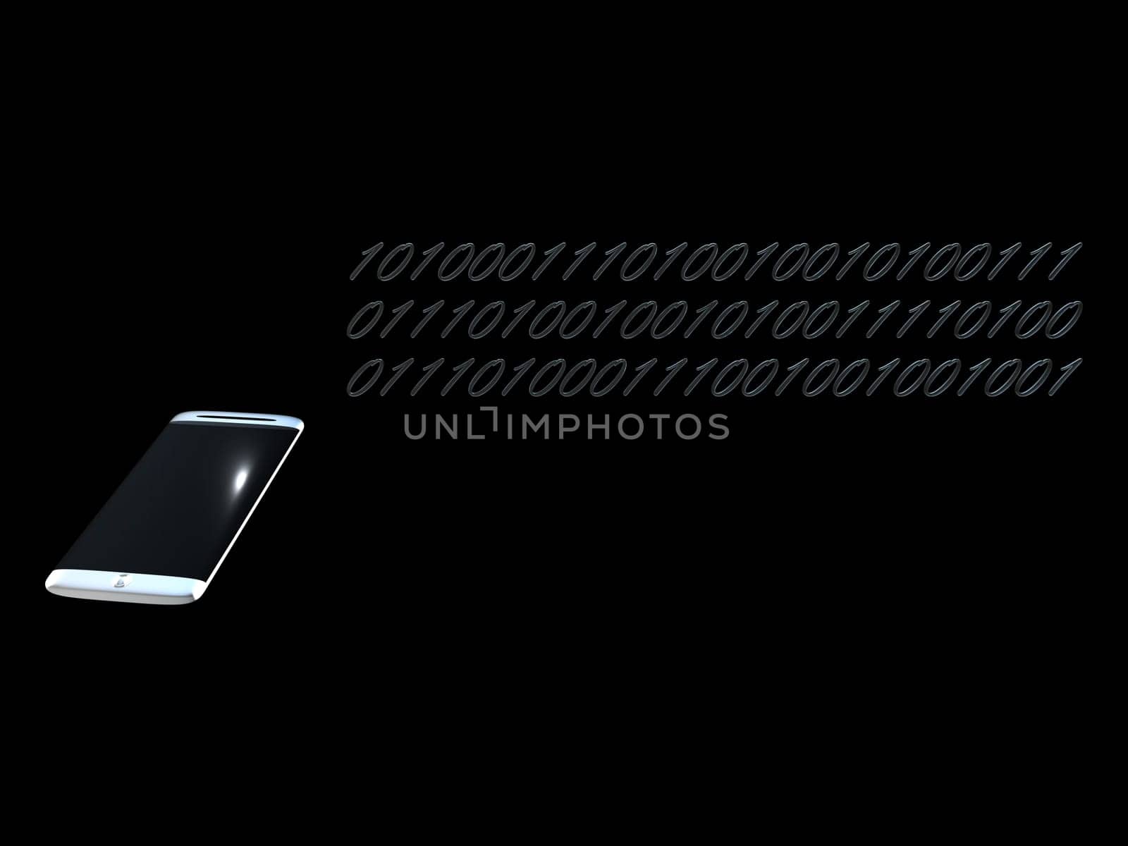 Smartphone with serial digital number for adv or others purpose use