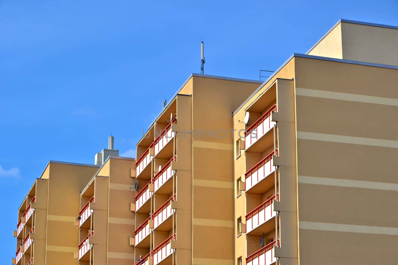 Prefabricated building in Magdeburg