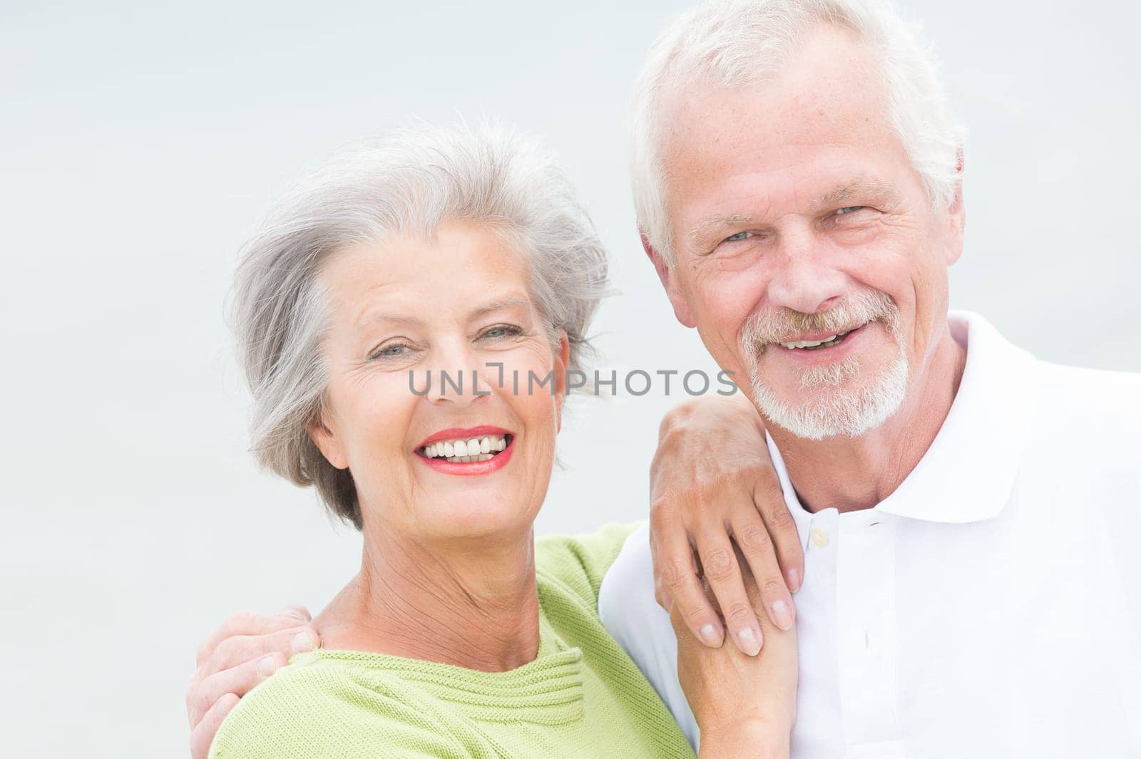 Portrait of a happy senior couple