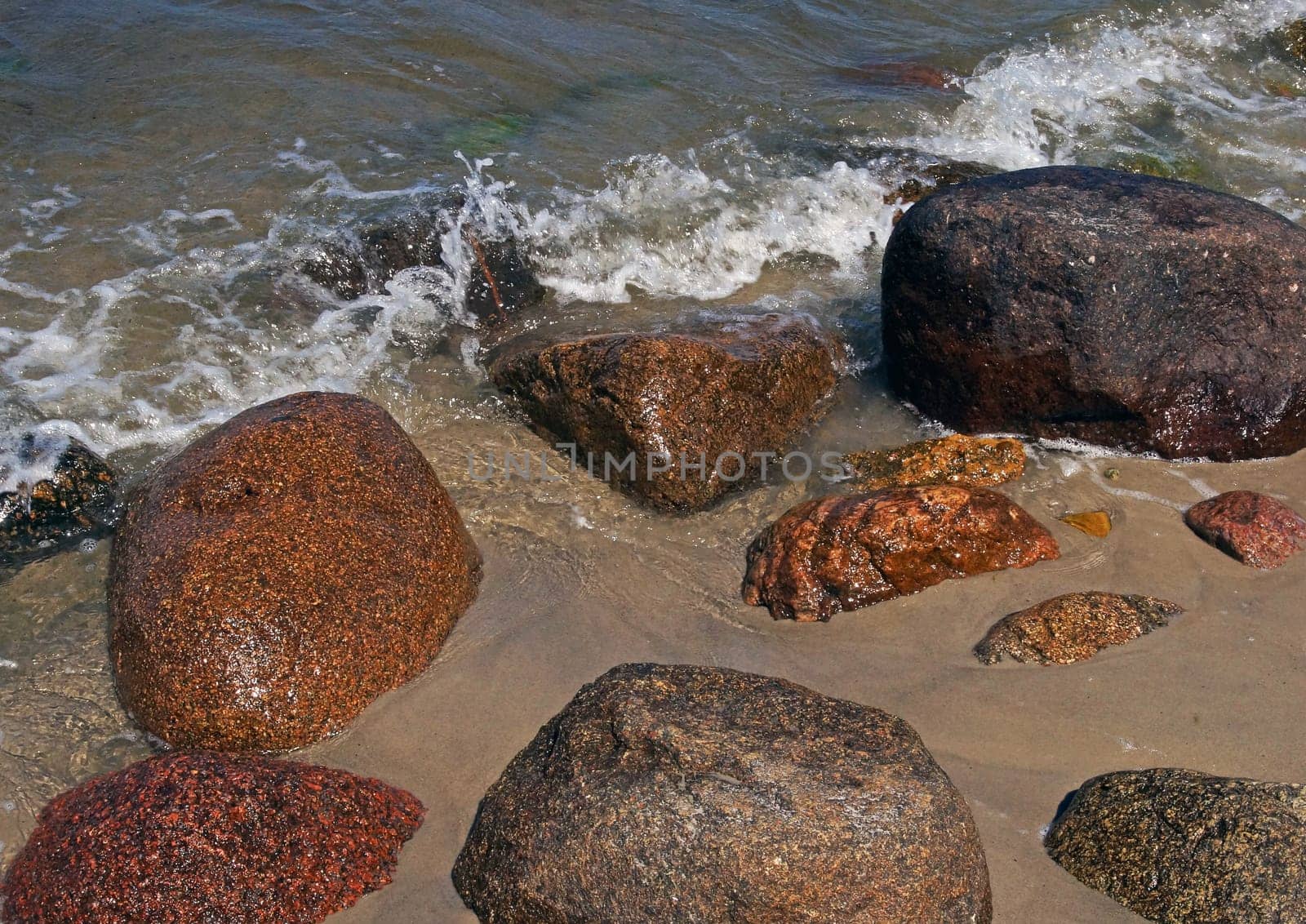 Stones on the beach