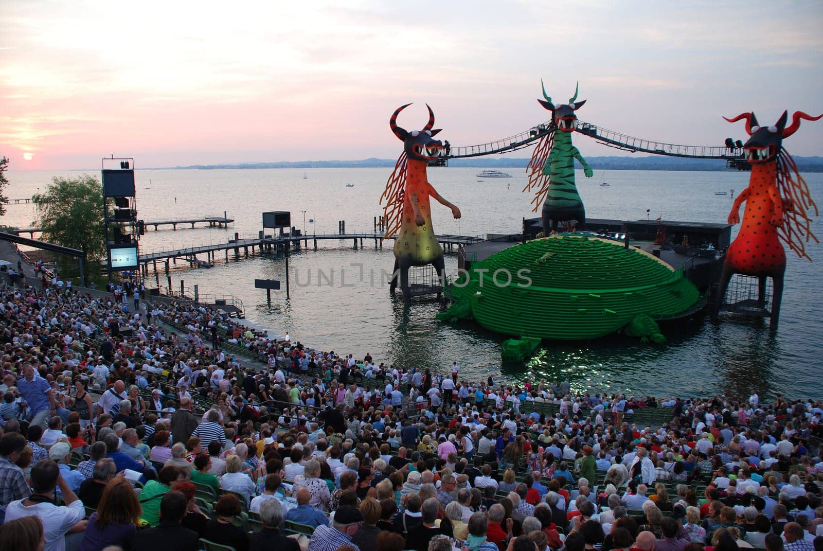 Mozart's Magic Flute Bregenz Vorarlberg Austria