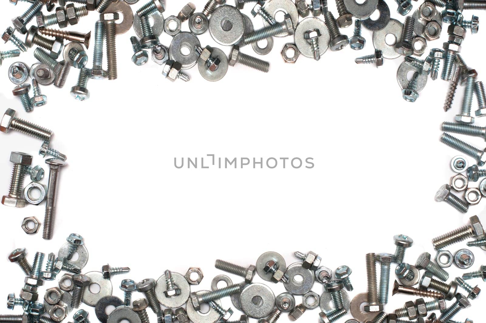 screw and bolts backgraund with space for text