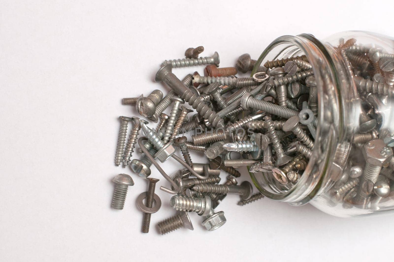 spilling old screws