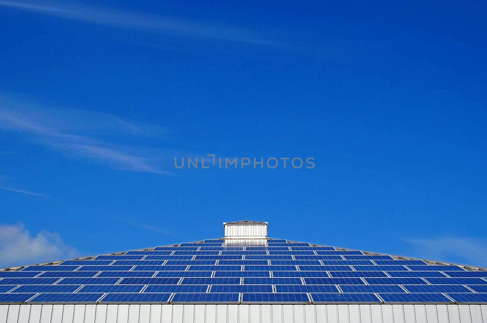 Solardach / solar cells