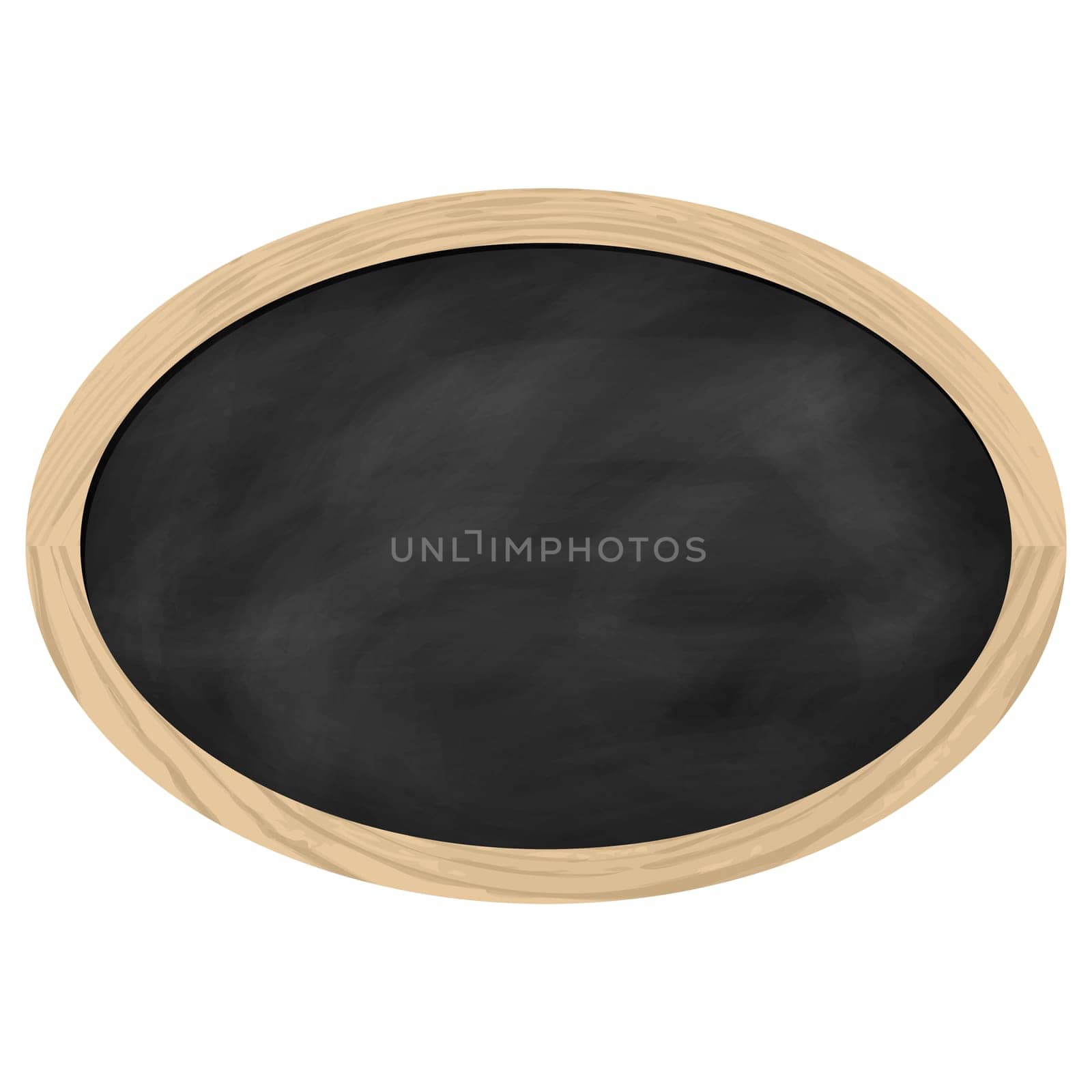 Slate oval panel