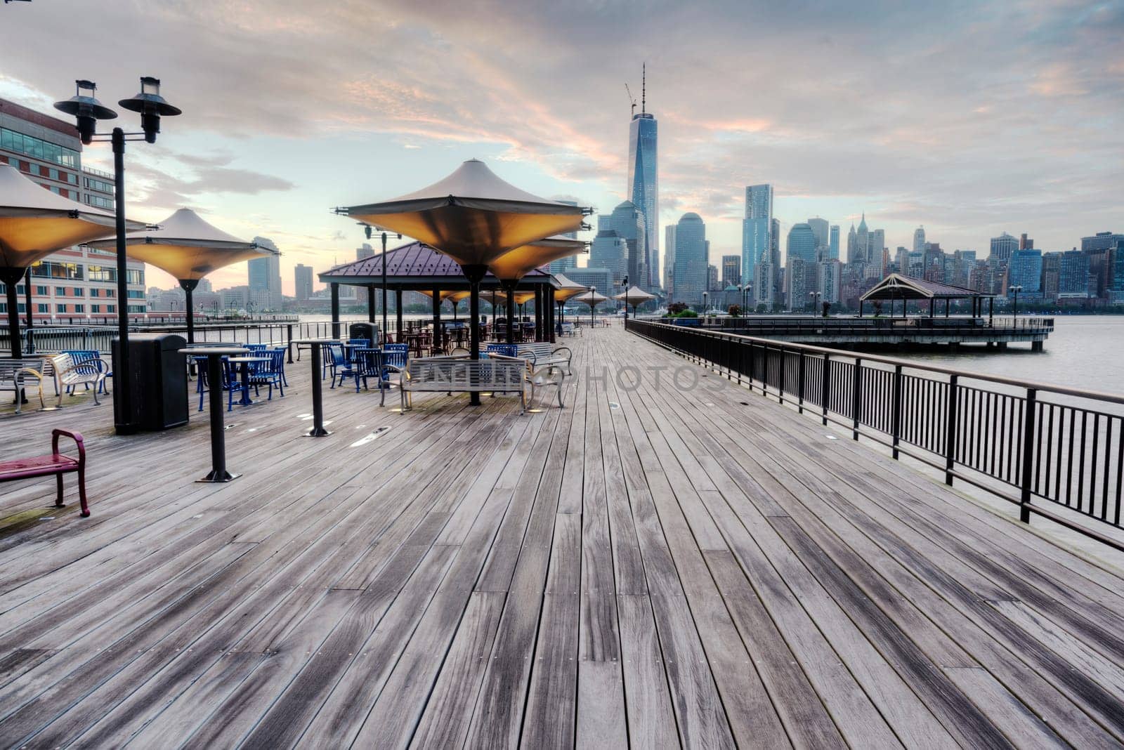 View of NYC from New Jersey.