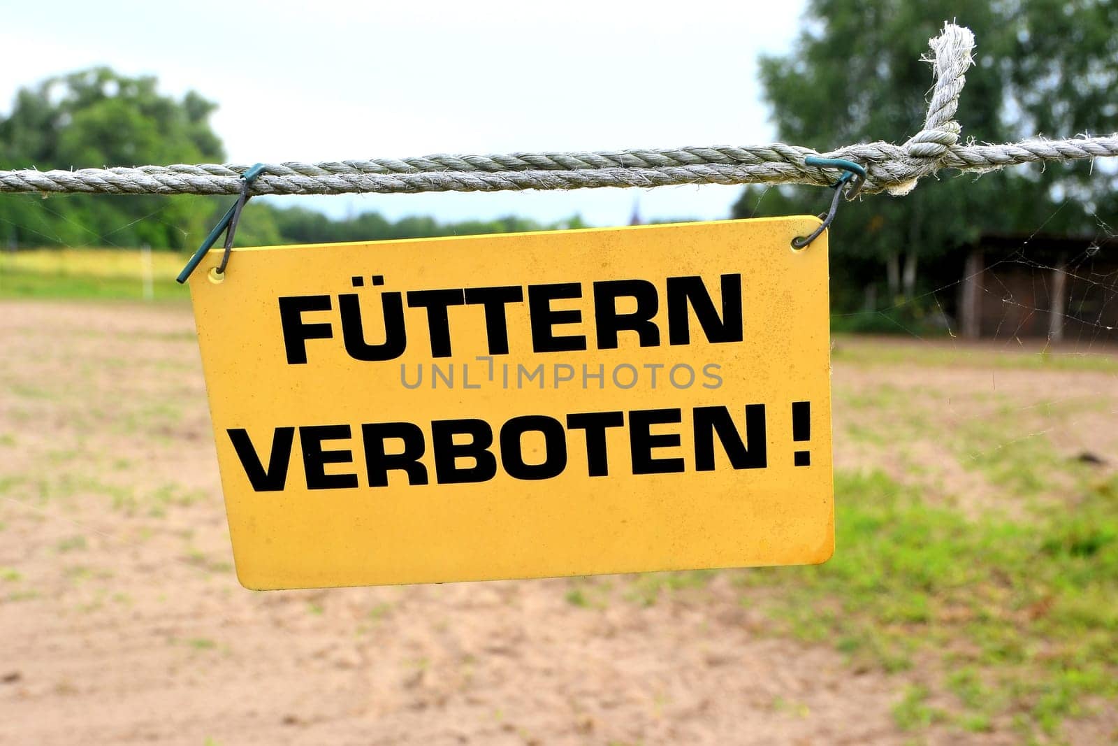 Feeding forbidden