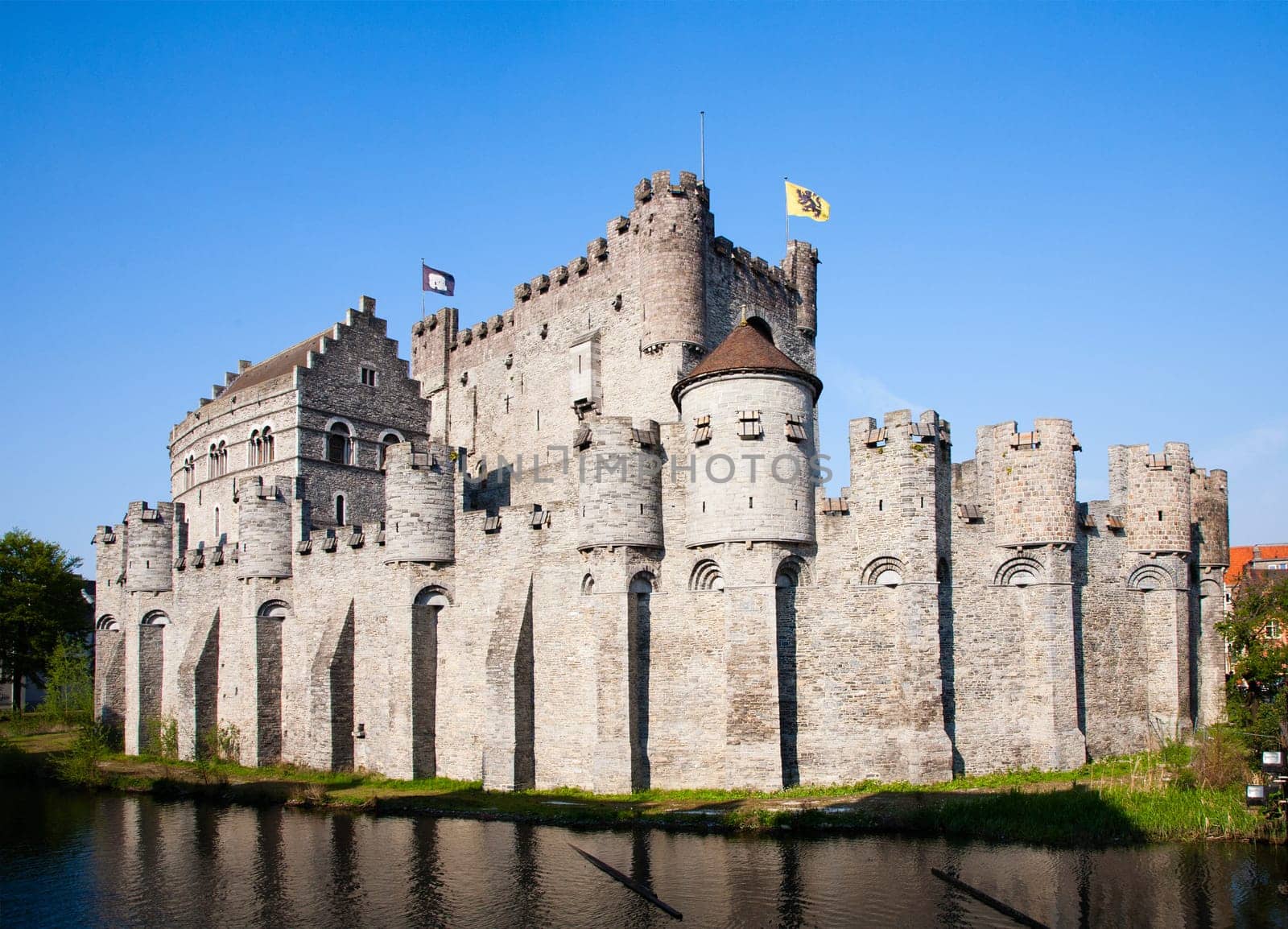 The Gravensteen in Ghent, Belgium.