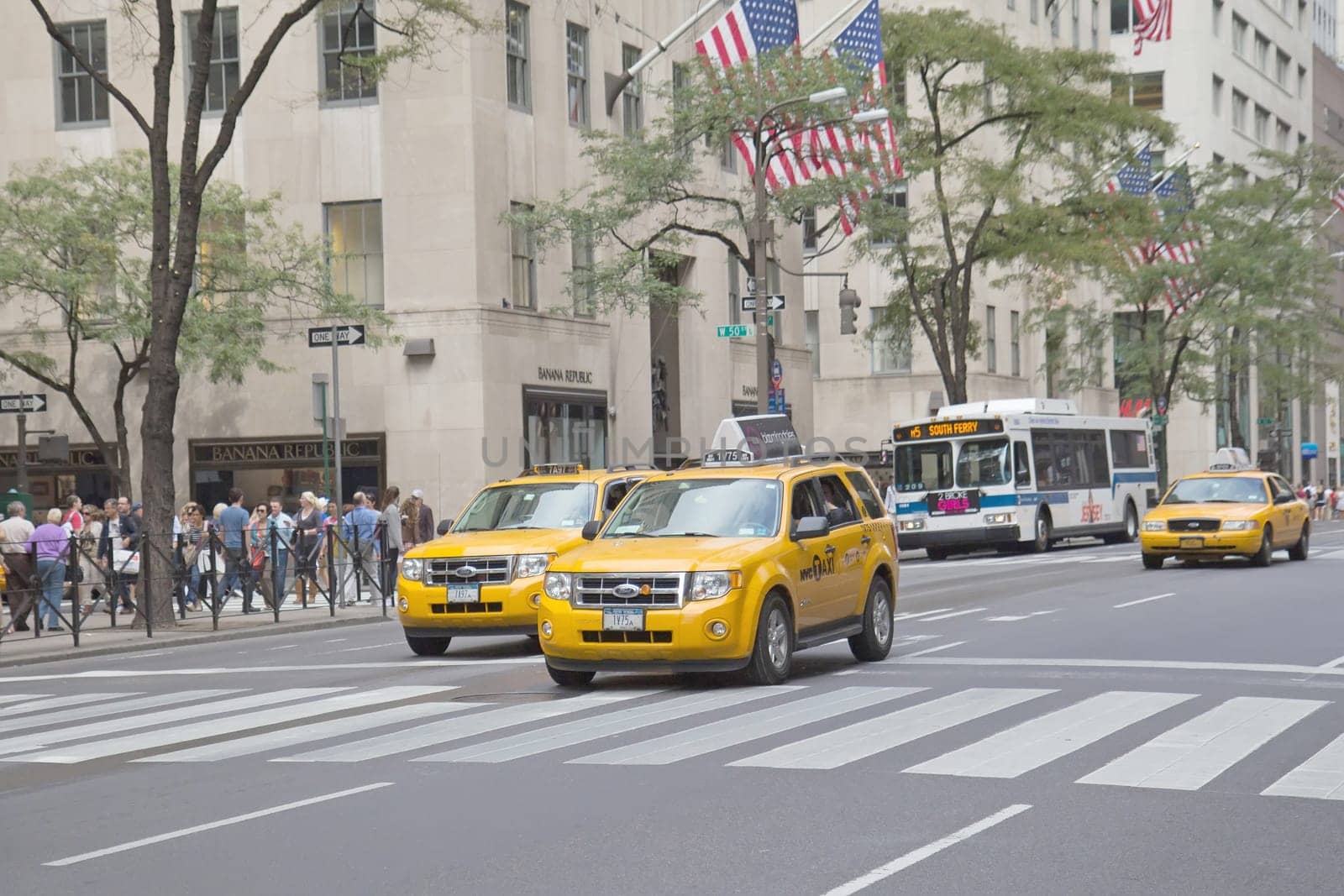 NEW YORK CITY - SEPT 22: TThe American Planning Association compiled a list of “2012 Great Places in America” and declared Fifth Avenue to be one of the greatest streets to visit in America. September 22, 2012  in Manhattan, New York City.