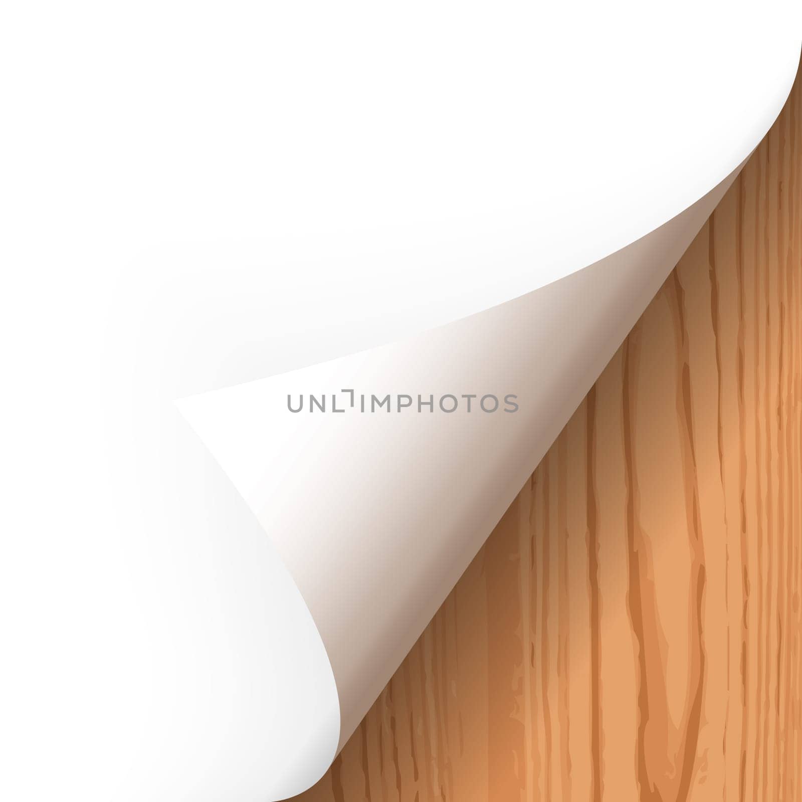 Paper - bottom corner wood structure