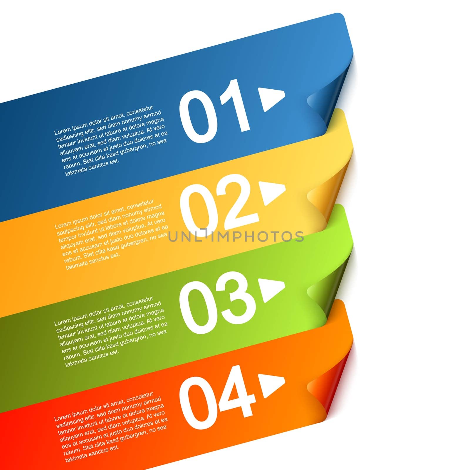 Infographic - 4 options