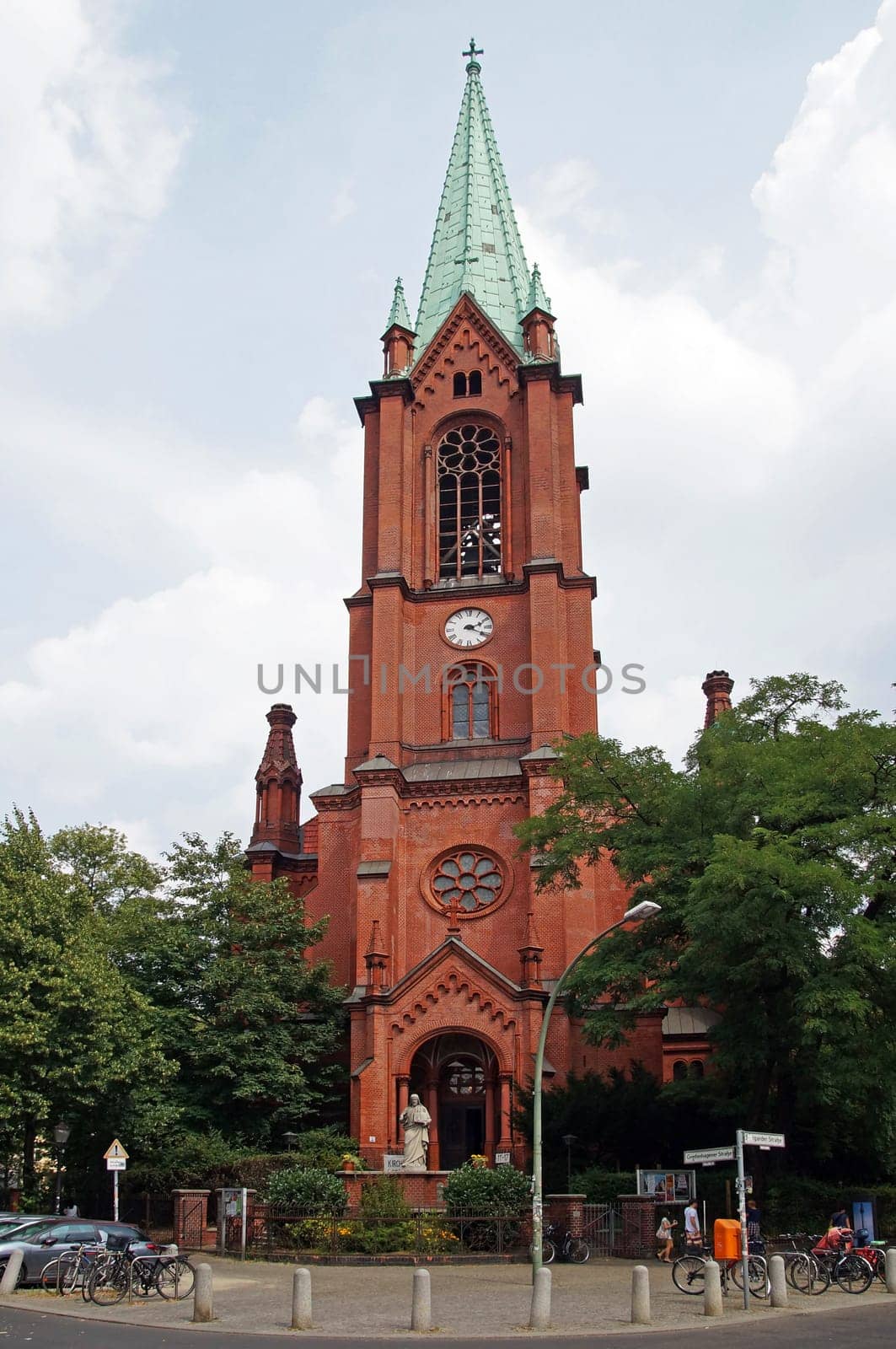 Gethsemanekirche Berlin Deutschland / Gethsemane church Berlin