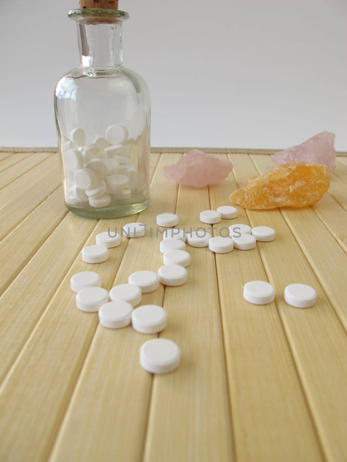 Schüssler salts with medicine bottle