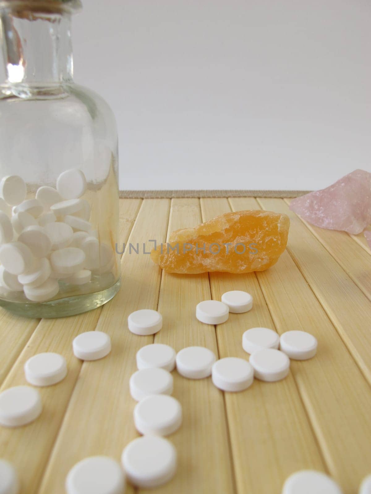Schüssler salts with medicine bottle