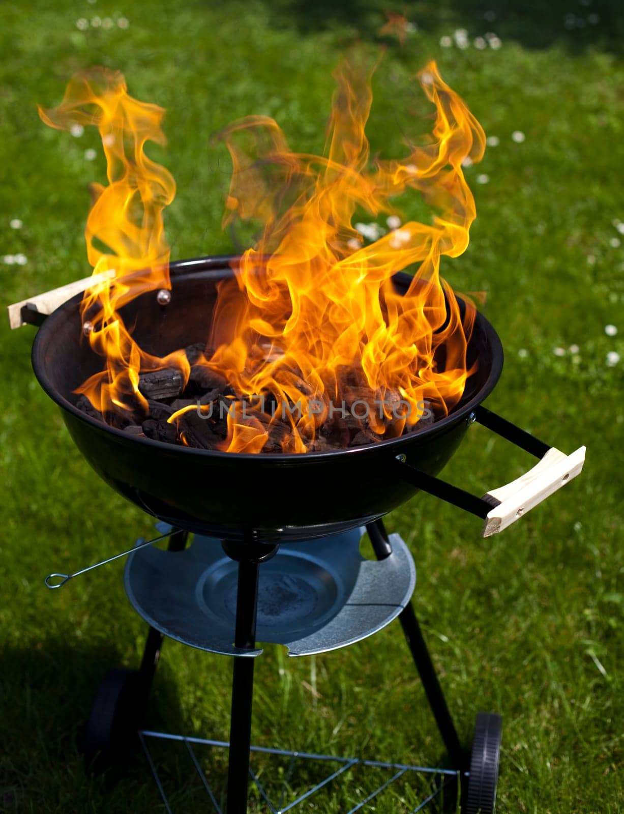 Fire, Hot grilling